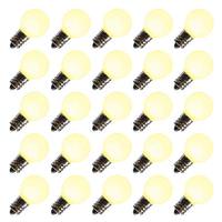Vickerman .96 watt G30 Warm White Ceramic LED Candelabra Screw Base (25 pack)