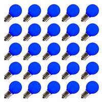 Vickerman .96 watt G30 Blue Ceramic LED Candelabra Screw Base (25 pack)