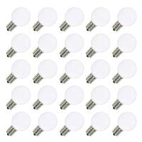 Vickerman .96 watt G50 Pure White Ceramic LED Intermediate Screw Base (25 pack)