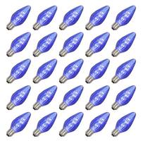 Vickerman 0.96 watt F15 Medium Screw Base Blue LED (25 pack)