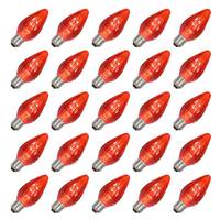 Vickerman 0.96 watt F15 Medium Screw Base Red LED (25 pack)