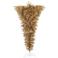 Vickerman 7.5' x 52" Metal Mix Upside Down 550 Clear DuraLit Miniature Lights