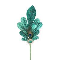 Vickerman 1.5' Artificial Peacock Tail Spray