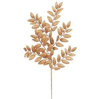 Vickerman 22" Copper Glitter Honey Locust Spray
