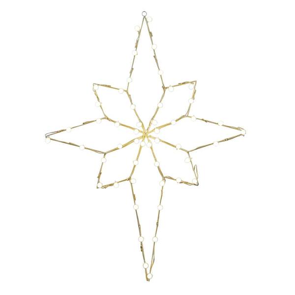 48" Wire Bethlehem Star Decor 50 C7 Lights