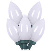 Vickerman 25 Light 17' Color Changing Red / Green / Blue LED C9 8" Spacing String Set