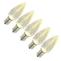 Vickerman C9 Intermediate Screw Base Warm White Faceted LED (5 pack)