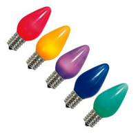 Vickerman .96 Watt - C7  Multi-Color Ceramic Dimmable LED (set of 5)