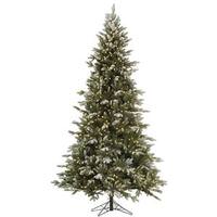 Vickerman 4.5' x 34" Artificial Frosted Balsam Fir 200 Warm White Italian LED Lights