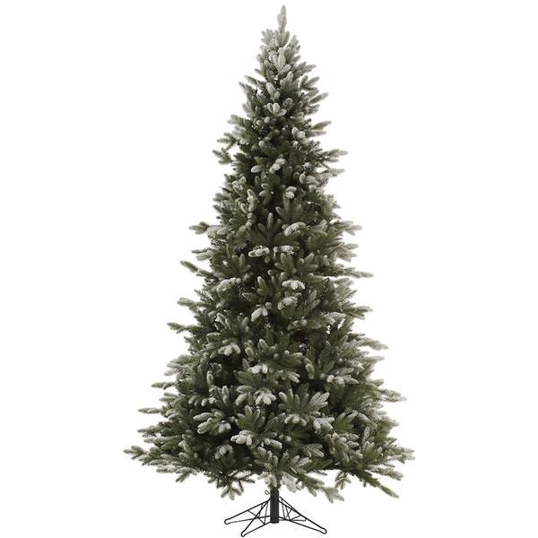 12' x 82" Artificial Frosted Balsam Fir