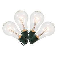 Vickerman 7 watt 130 volt PS50 E17 Base Warm White Transparent Bulb (set of 5)