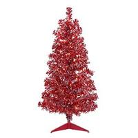 Vickerman 3' x 19" Red / White Candy Cane 50 Clear Miniature Lights