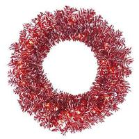 Vickerman 24" Red-White Candy Cane 35 Clear Miniature Lights