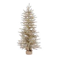 Vickerman 2' x 18" Mocha Tinsel