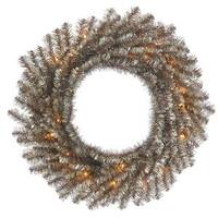Vickerman 24" Artificial Mocha Tinsel