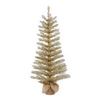 Vickerman 2.5' x 14" Champagne Tinsel