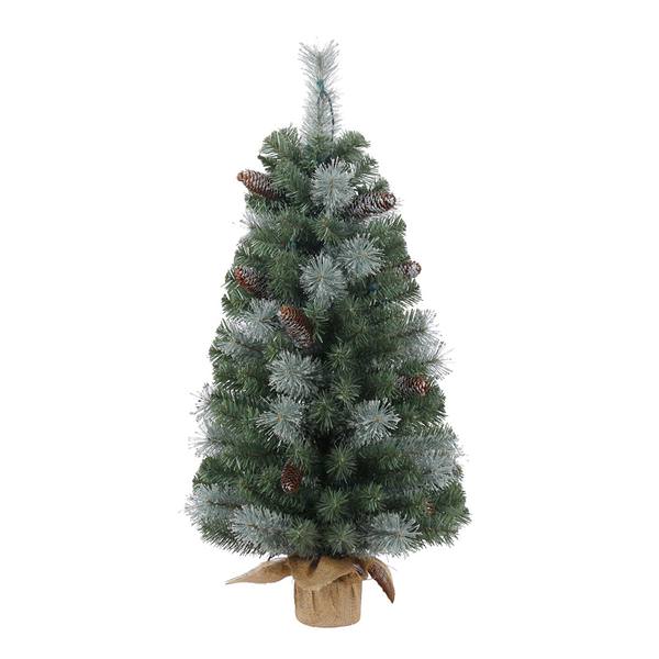 1.5' x 12" Artificial Shasta Blue Mixed Pine