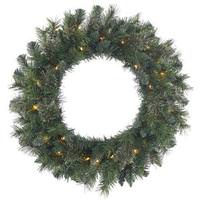 Vickerman 24" Artificial Butte Mixed Pine 35 Clear Miniature Lights