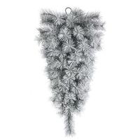 Vickerman 30" Artificial Frosted Brewer Pine Teardrop
