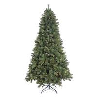 Vickerman 4.5' x 34" Artificial Classic Mixed Pine 150 Clear Miniature Lights