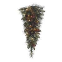 Vickerman 30" Artificial Reno Mixed Pine Teardrop 35 Clear Miniature Lights