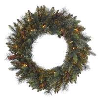 Vickerman 24" Artificial Reno Mixed Pine 35 Clear Miniature Lights