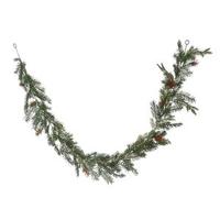Vickerman 6' x 12" Artificial Douglas Fir Garland with Pine Cones
