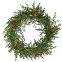 Vickerman 22" Artificial Prickly Pine with Pine Cones