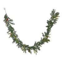 View 6' Artificial Hemlock / Angel Pine Garland with Pine Cones