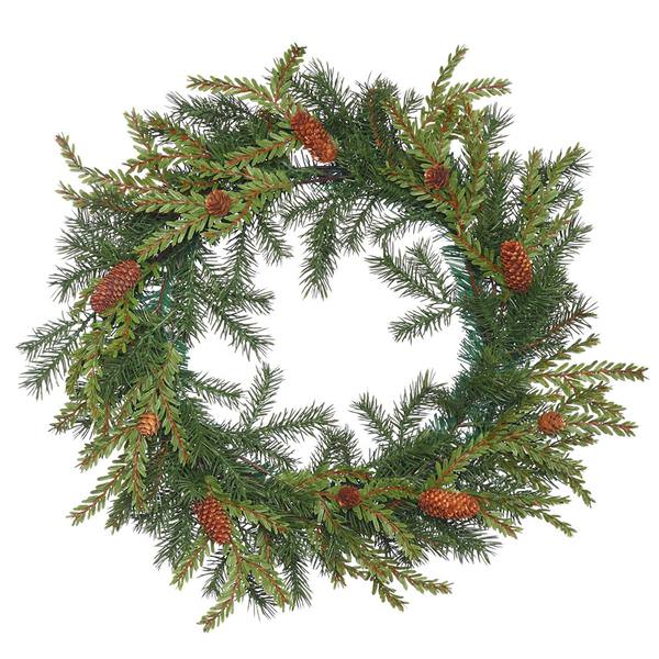 20" Artificial Hemlock-Angel Pine with Pine Cones