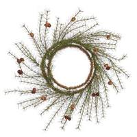 Vickerman 24" Artificial Cypress Pine with Pine Cones