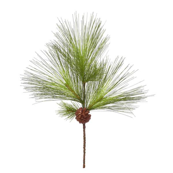 24" Artificial Big Mountain Pine Spray with Pine Cones