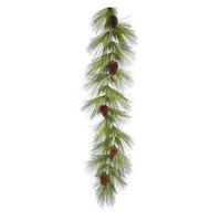Vickerman 6' x 17" Artificial Big Mountain Pine Garland with Pine Cones