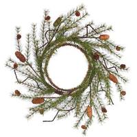 Vickerman 24" Artificial River Pine with Pine Cones