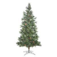 Vickerman 12' x 80" Artificial Redmond Spruce with Pine Cones