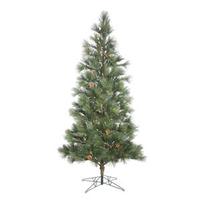 Vickerman 14' x 91" Artificial Redmond Spruce 2250 Warm White Italian LED Lights with Pine Cones