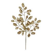 Vickerman 22" Gold Glitter Holly Spray (12 pack)