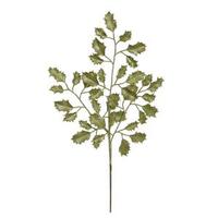 Vickerman 22" Lime Glitter Holly Spray (12 pack)