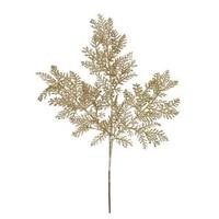 Vickerman 22" Gold Glitter Cypress Spray (12 pack)