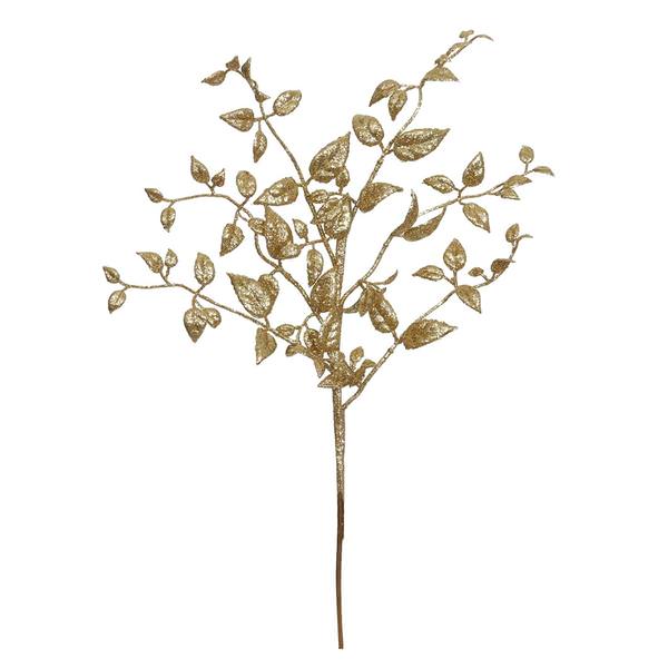 22" Gold Glitter Mini Locust Spray (12 pack)