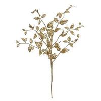 Vickerman 22" Gold Glitter Mini Locust Spray (12 pack)