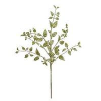 Vickerman 22" Lime Glitter Mini Locust Spray (12 pack)