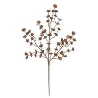 Vickerman 22" Copper Glitter Eucalyptus Spray (12 pack)