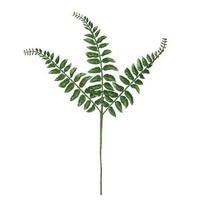 Vickerman 22" Green Glitter Locust Fern Spray (12 pack)
