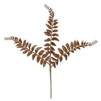 Vickerman 22" Copper Glitter Locust Fern Spray (12 pack)