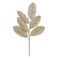Vickerman 22" Gold Glitter Magnolia Spray (12 pack)