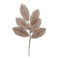 Vickerman 22" Copper Glitter Magnolia Spray (12 pack)