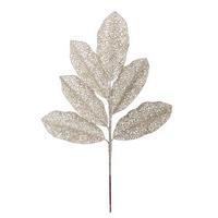 Vickerman 22" Champagne Glitter Magnolia Spray (12 pack)