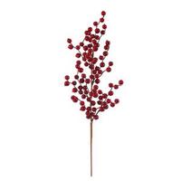 Vickerman 34" Red Gooseberry Outdoor Spray