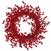 Vickerman 28" Artificial Red Gooseberry Outdoor